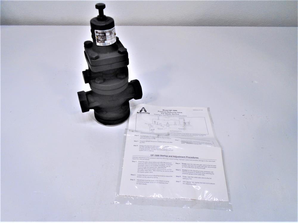 Armstrong GP-1000 HA 3/4" NPT Pressure Reducing Valve, 250 PSIG, Ductile Iron